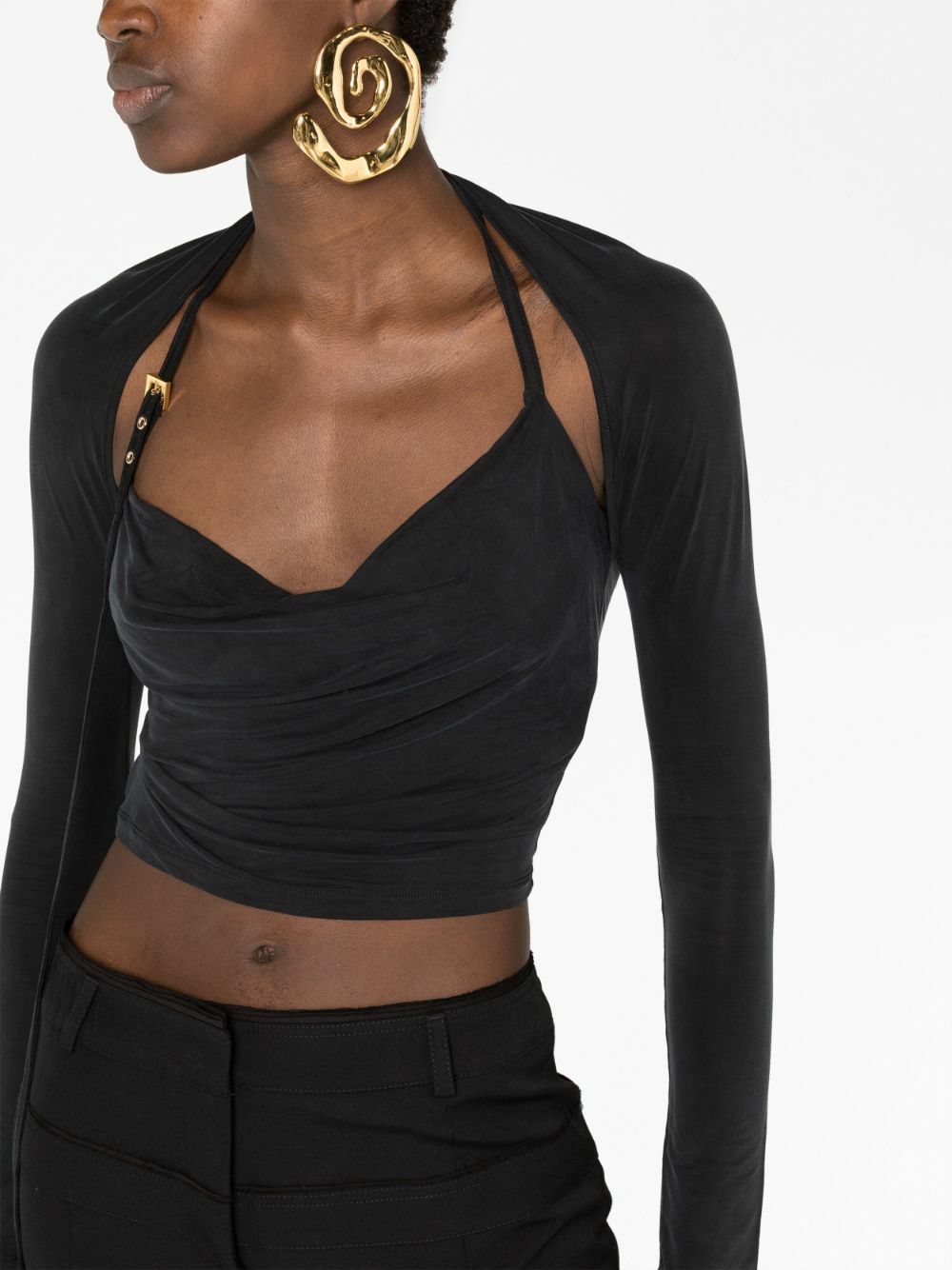 JACQUEMUS - Le Haut Peplo Top Jacquemus JACQUEMUS - Le Haut Peplo Top Jacquemus