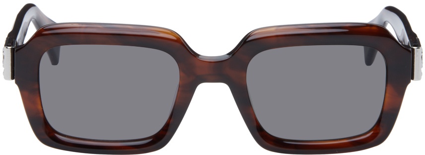 Photo: Vivienne Westwood Brown Small Square Sunglasses