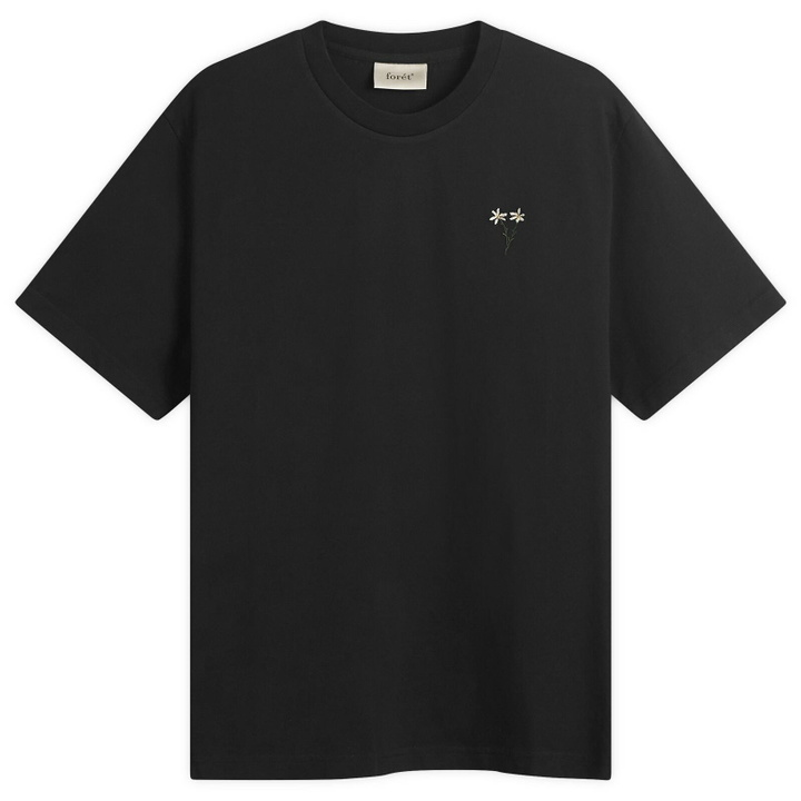 Photo: Foret Men's Posy T-Shirt in Black
