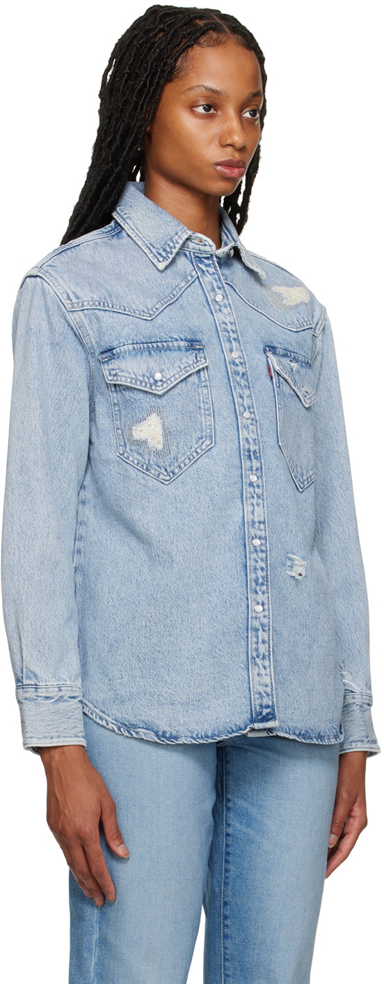Levi's Blue Dylan Denim Shirt