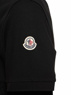 MONCLER - Logo Cotton Polo Shirt