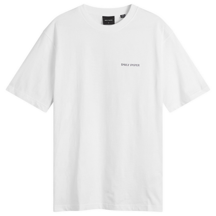 Photo: Daily Paper Men's Snake Shield T-Shirt in White