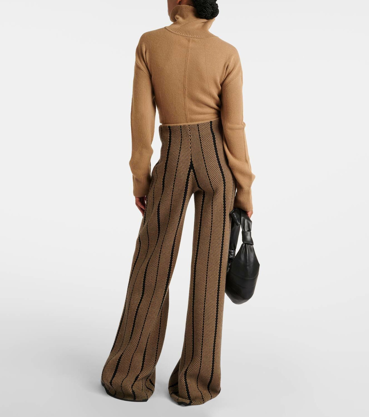 JOSEPH★ Chevron wool jacquard straight pants Joseph Chevron wool jacquard straight pants Joseph