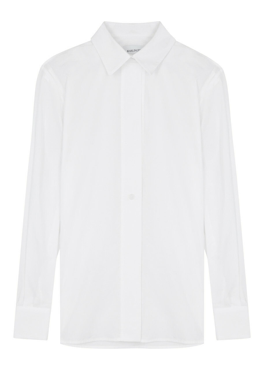 16 Arlington Teverdi Cotton-poplin Shirt White