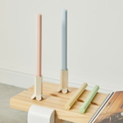 HAY Hexagon Candle - Set of 4 in Fresh 