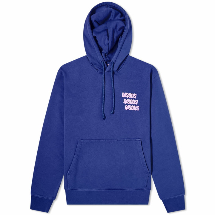 Photo: Bisous Skateboard Women's s x3 Logo Hoody in Navy