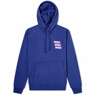 Bisous Skateboard Women's s x3 Logo Hoody in Navy