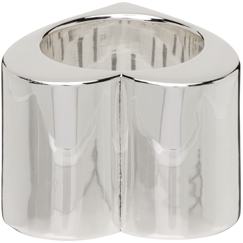 Uncommon Matters Silver Vertex Ring
