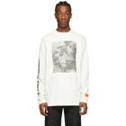 Heron Preston White Heron Birds Long Sleeve T-Shirt