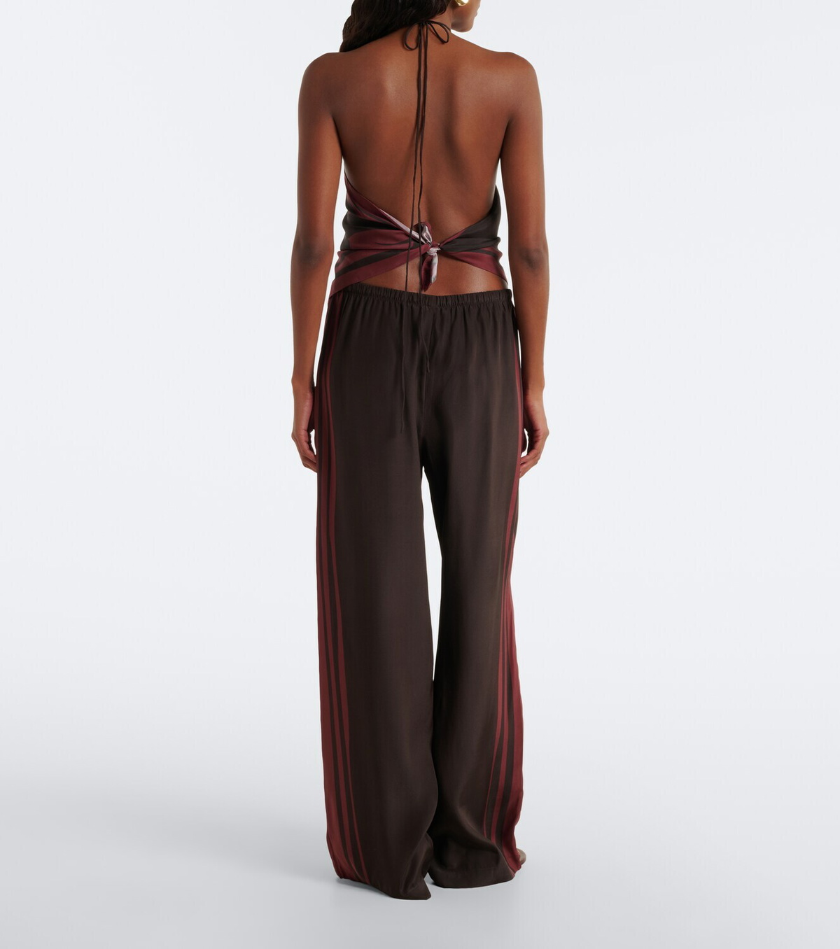 SIR Silk wide-leg pants