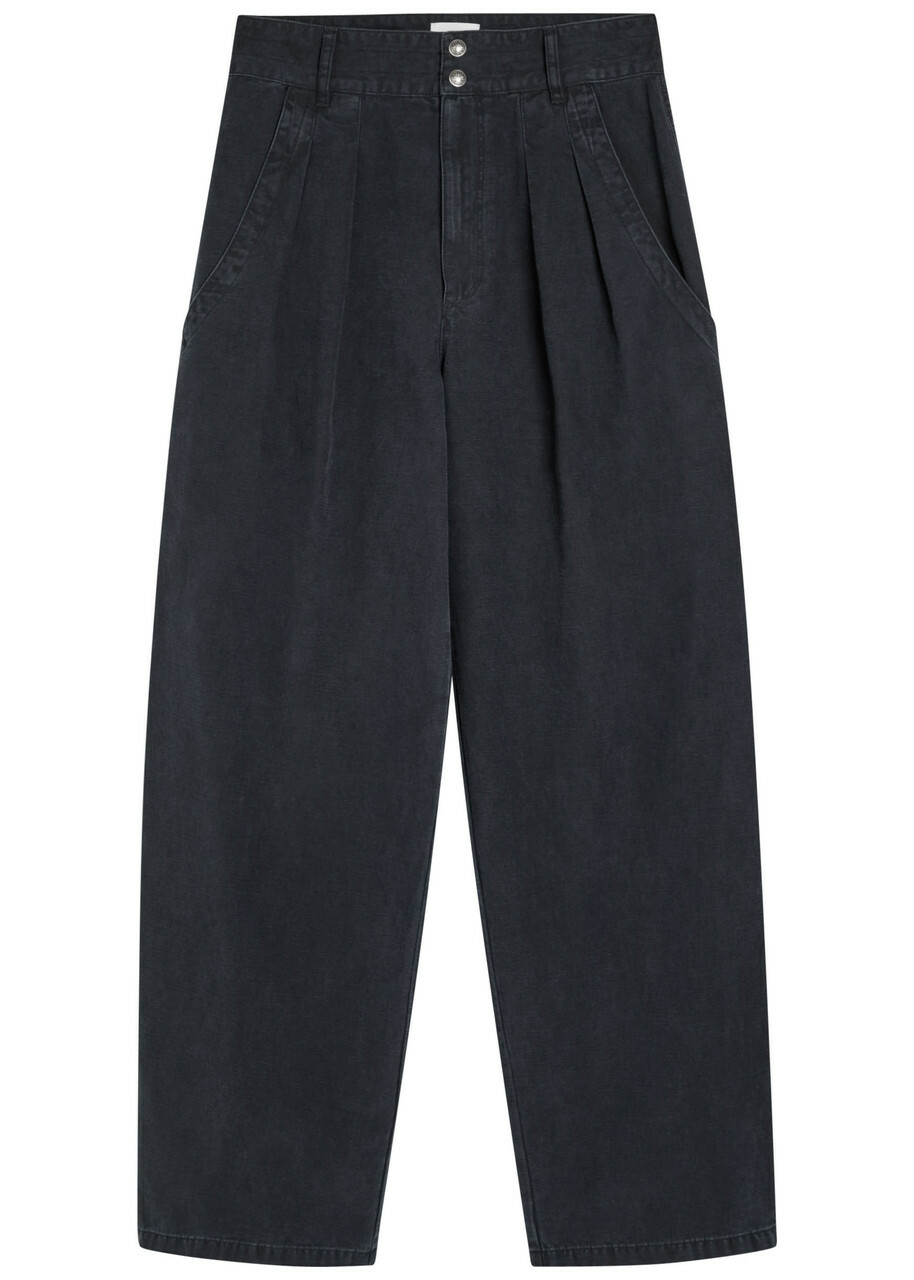 Isabel Marant étoile Nadine Wide-leg Trousers Black