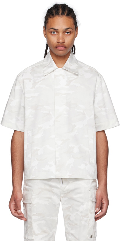 Photo: 1017 ALYX 9SM Off-White Camouflage Shirt