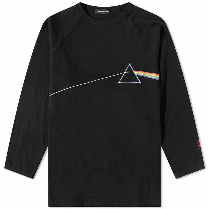 Photo: Undercover Men's Long Sleeve Pink Floyd T-Shirt in Black