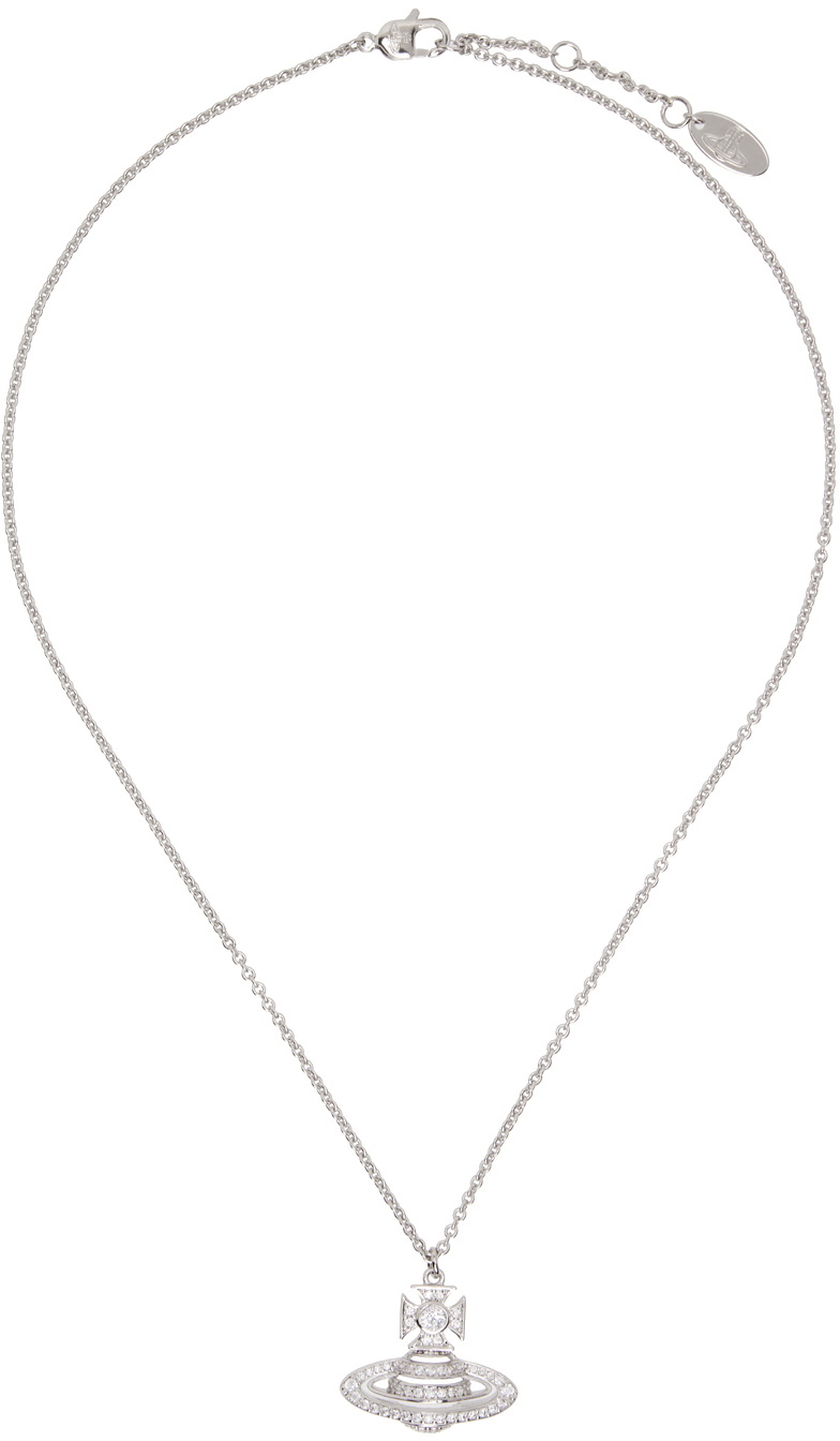 Vivienne Westwood Silver Hermine Necklace Vivienne Westwood