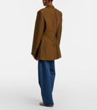 Frame The Bow barrel-leg jeans