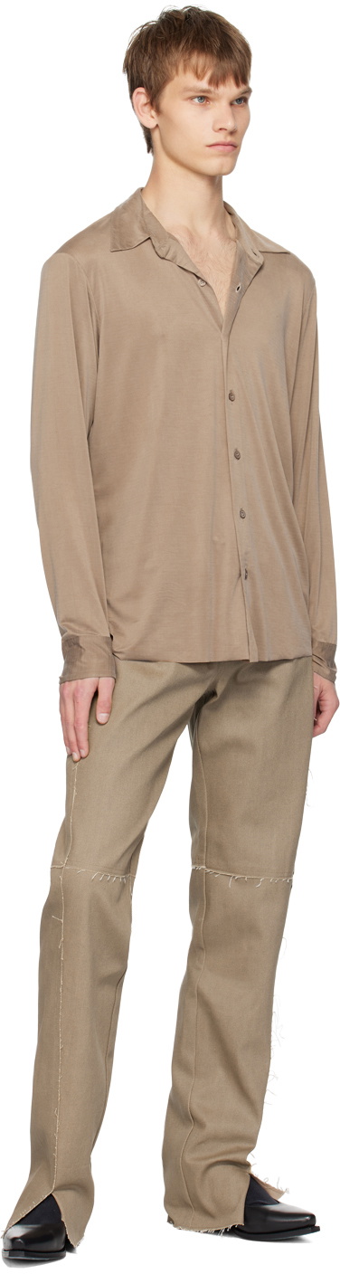 Gabriela Coll Garments Taupe N0.155 Jeans