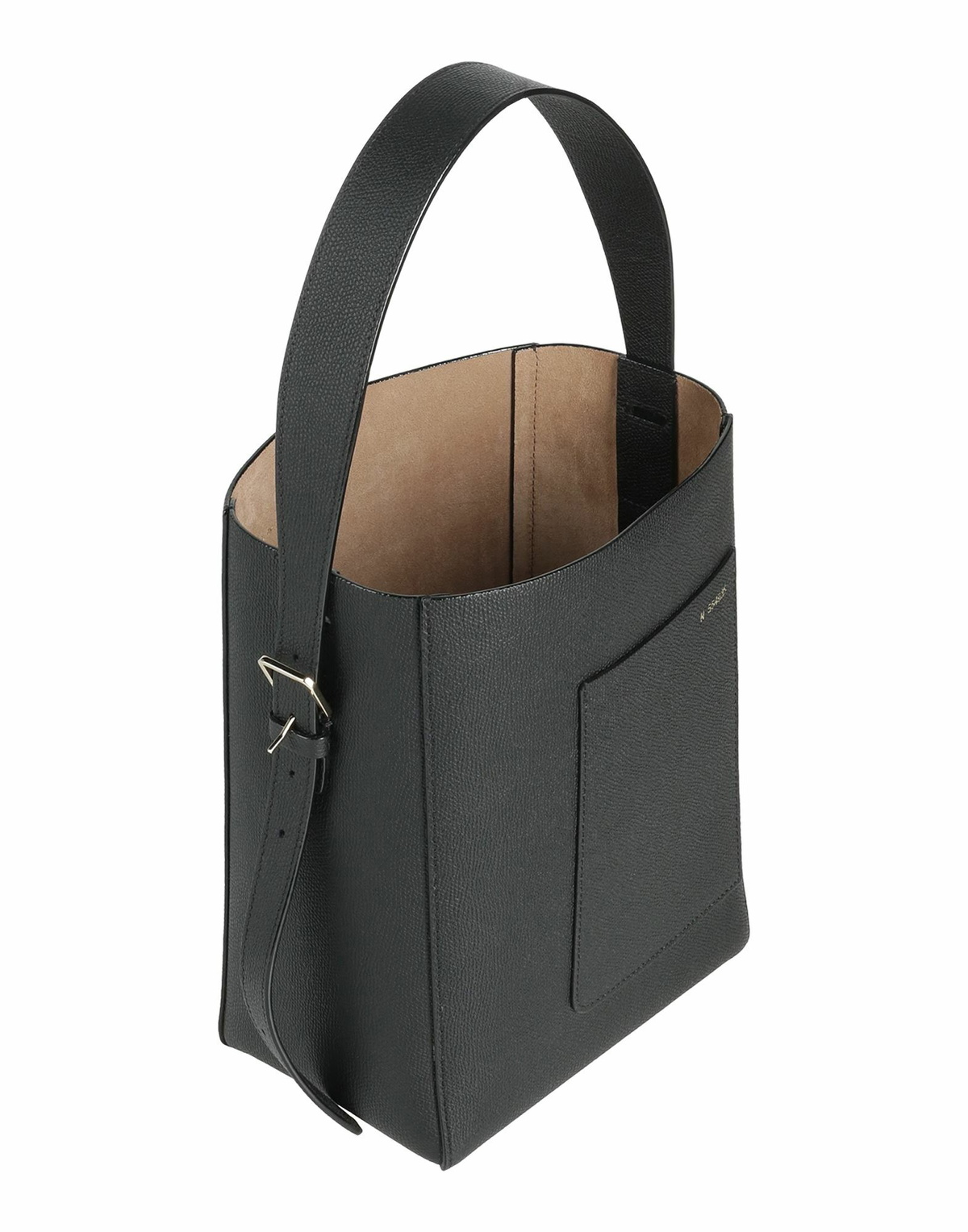 Valextra Borsa Secchiello Piccola Soft Womens Shoulder bag in Black