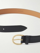 MORJAS - 3cm Leather Belt - Brown