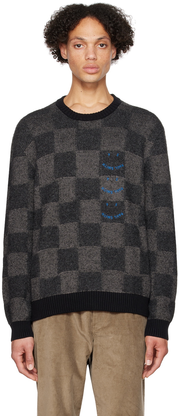 PS by Paul Smith Black Happy Sweater PS by Paul Smith