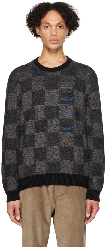 Photo: PS by Paul Smith Black Happy Sweater