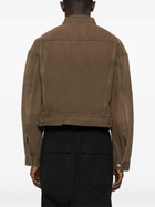 ENTIRE STUDIOS Brown Cotton Denim Jacket