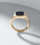 David Yurman Streamline® 18kt gold ring with onyx