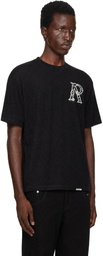 Represent Black Western Initial T-shirt