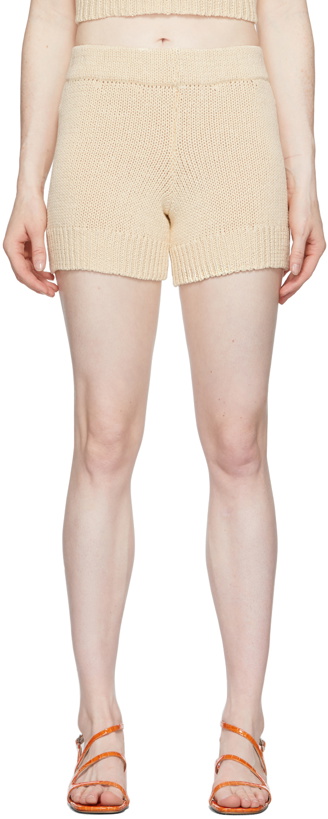 Photo: Paloma Wool Off-White Zubat Shorts