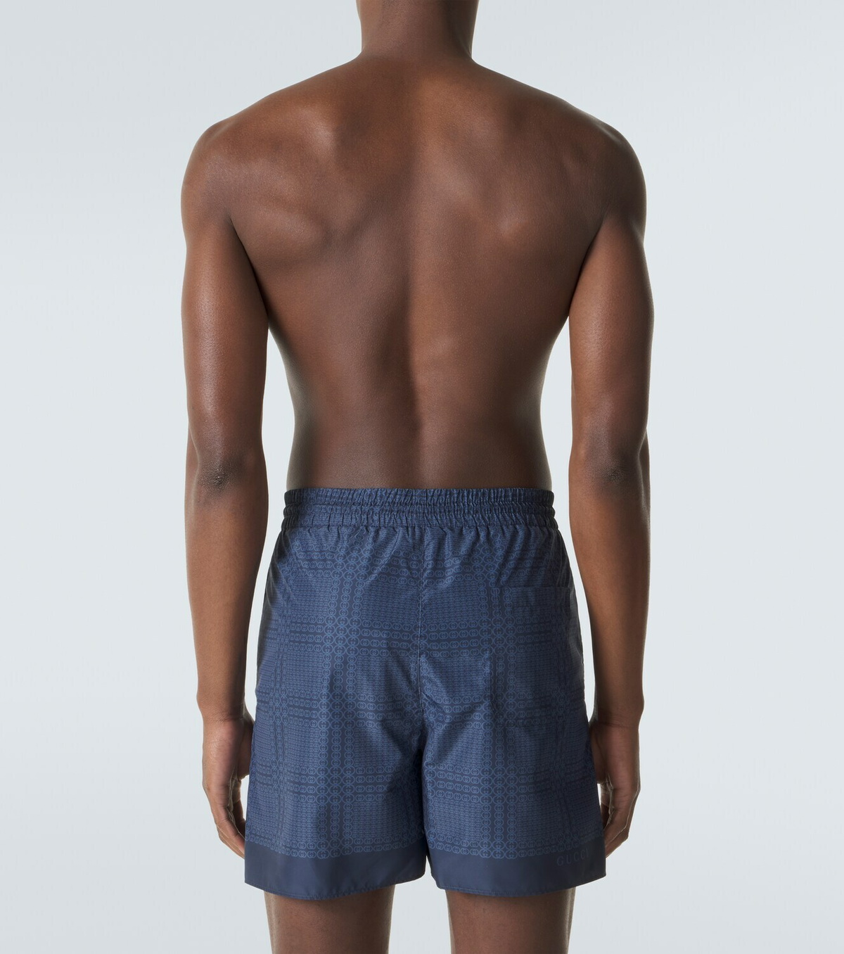 Gucci Interlocking G poplin swim trunks