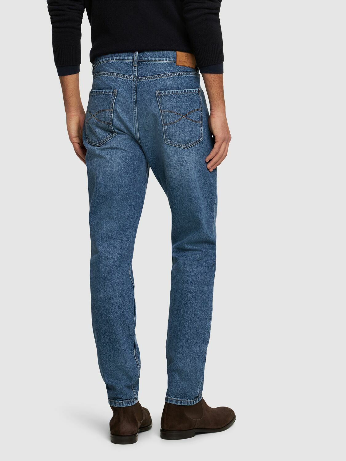 デニム・ジーパン BRUNELLO CUCINELLI COTTON JEANS BRUNELLO CUCINELLI Cotton Denim Jeans Brunello Cucinelli