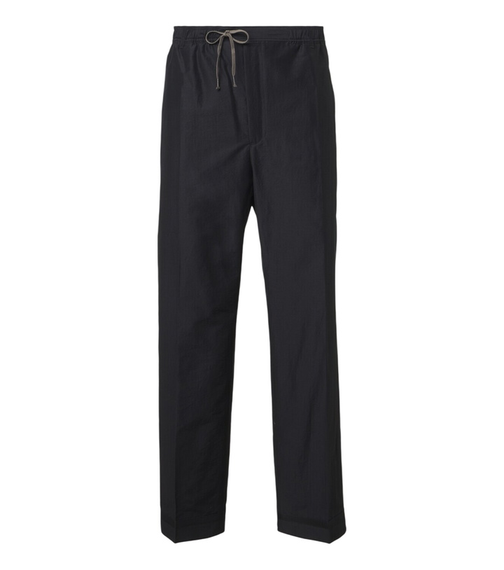 Photo: Maison Margiela Cotton and silk-blend straight pants