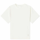 Jil Sander Men's Beaded Detail T-Shirt in Natural