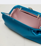 Jimmy Choo Skylar satin clutch