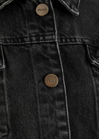 Skall Studio Inger Panelled Denim Jacket Black