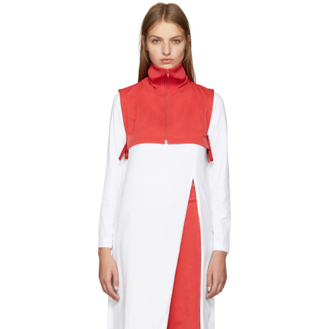 Facetasm Red Turtleneck Collar
