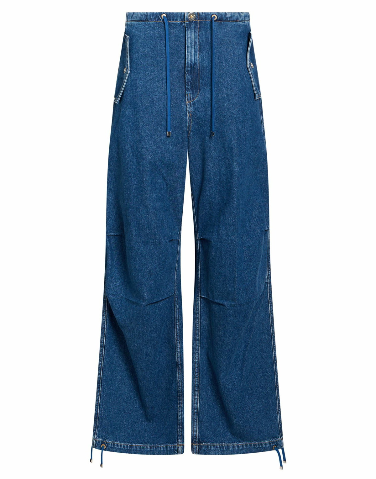 Dion Lee Womens Jeans in Blue