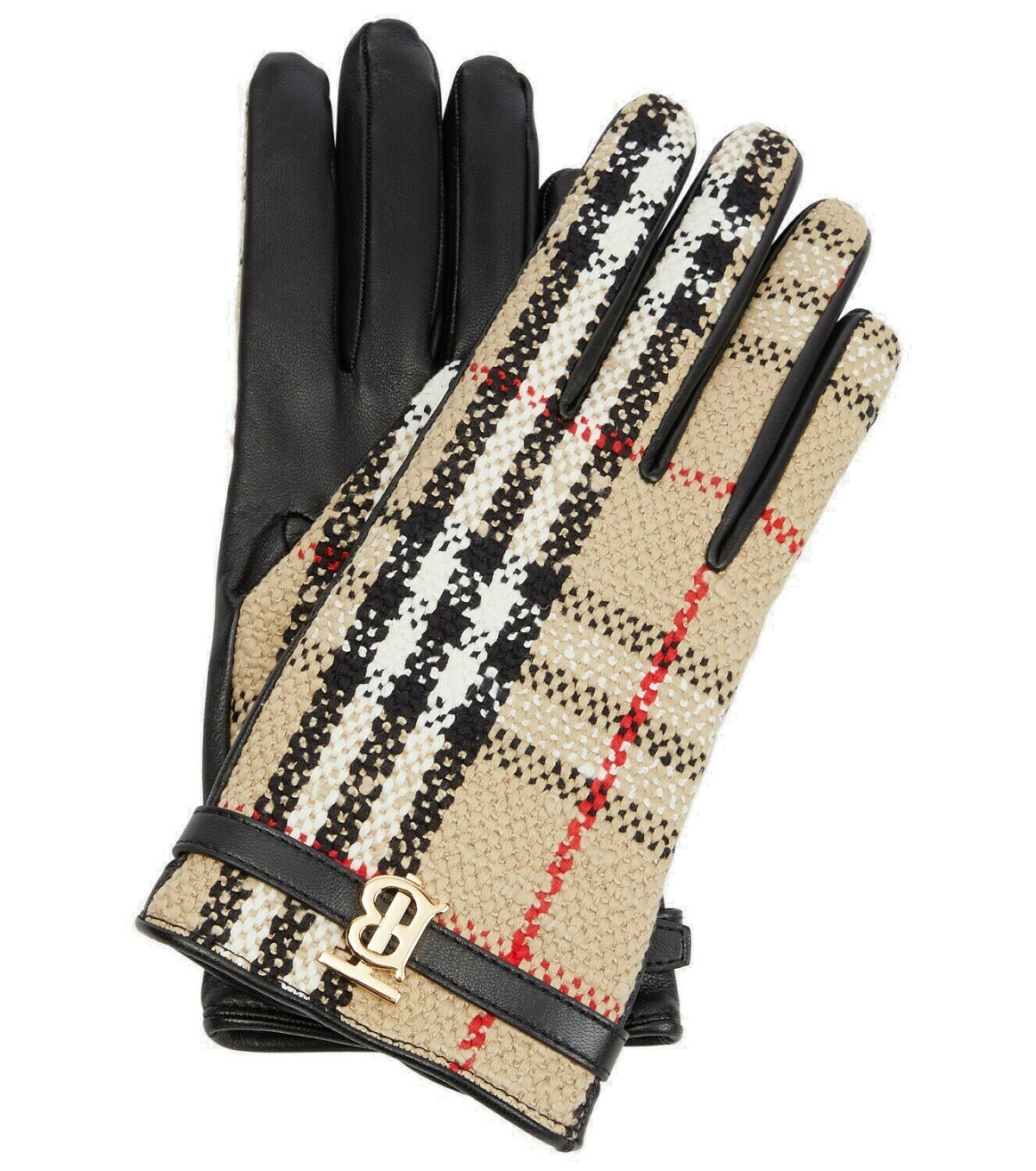 Photo: Burberry - Victoria tweed gloves