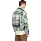 Off-White Multicolor Jacquard Lake Jacket