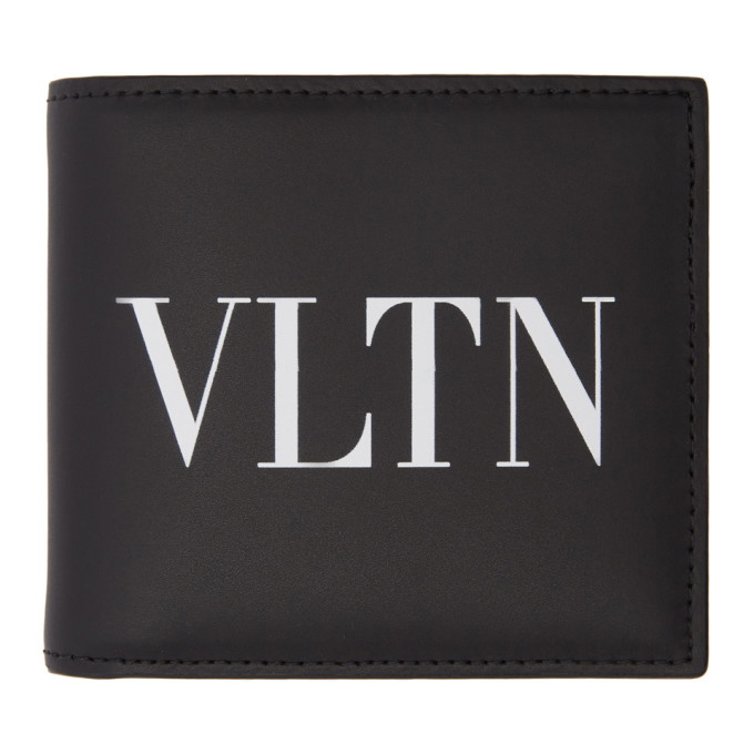 Photo: Valentino Black Valentino Garavani VLTN Wallet