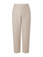 Loro Piana - Straight-Leg Wool-Blend Sweatpants - Neutrals