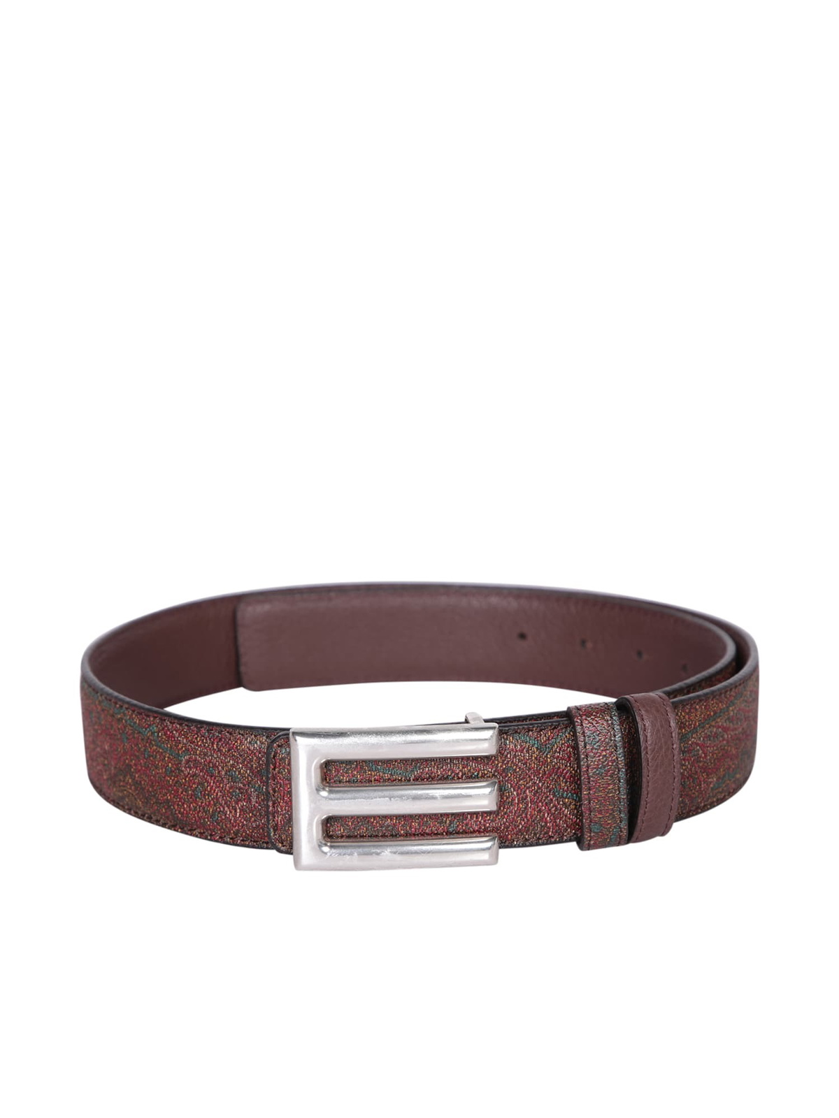 Etro Logo Buckled Paisley Print Reversible Belt Etro display picture 1