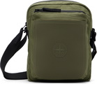 Stone Island Khaki 9200029 Nylon Panama Accessories Bag