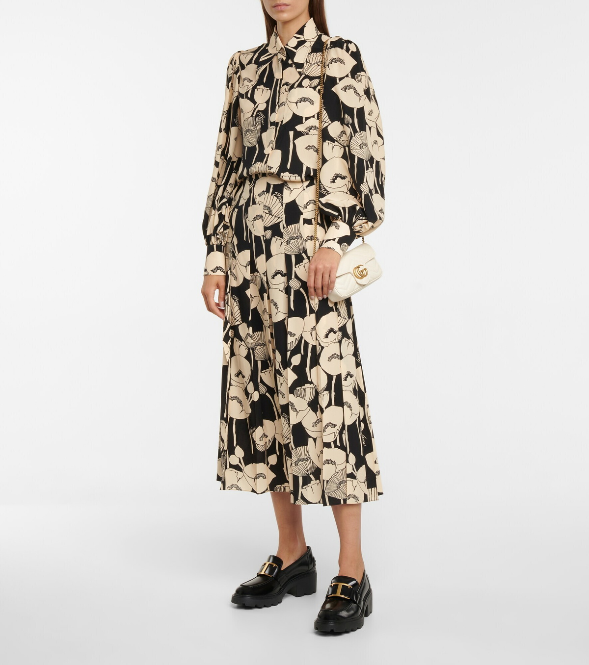 tod's platform loafers