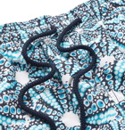 Vilebrequin - Moorea Mid-Length Printed Swim Shorts - Men - Blue
