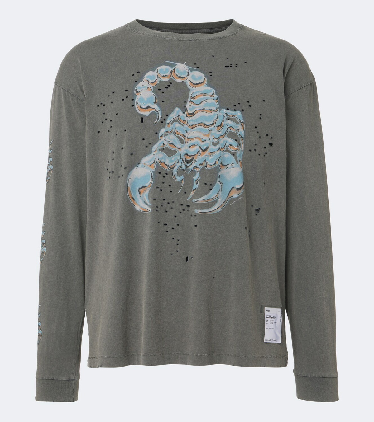 Satisfy MothTech printed cotton jersey T-Shirt