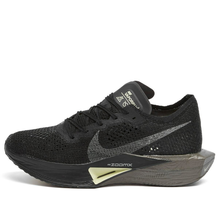 Photo: Nike Running Nike Zoomx Vaporfly Next% 3 Fk Sneaker in Black/Ash/Aura