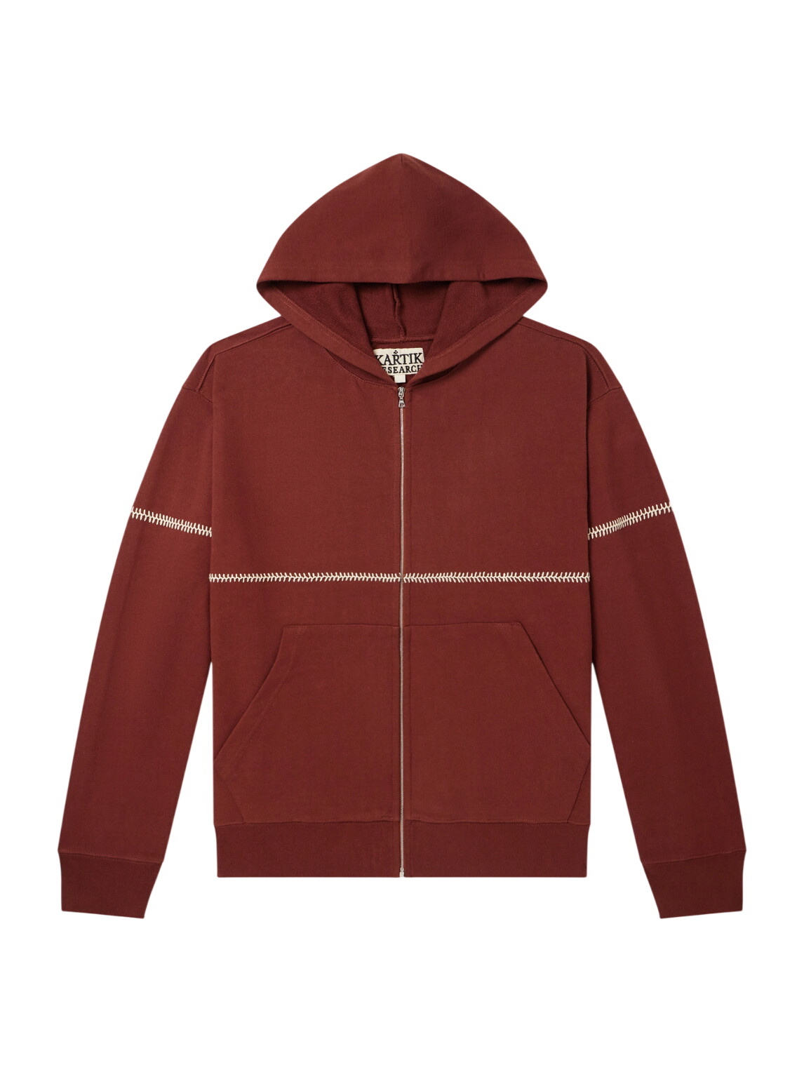 Gosha Rubchinskiy Grey Wool Zip-Up Sweater Gosha Rubchinskiy