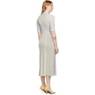 GmbH Off-White Wool Awra Three-Tone Dress