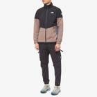 The North Face Men's Phlego Track Top in Deep Taupe/Black