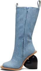 YUME YUME Blue Love Tall Boots